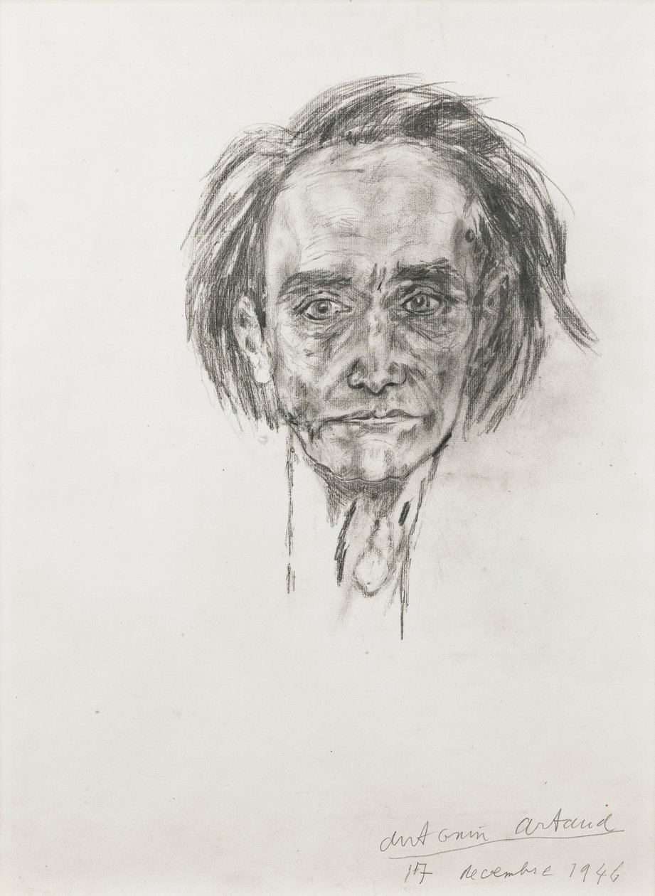 Auto-retrato Antonin Artaud de Antonin Artaud