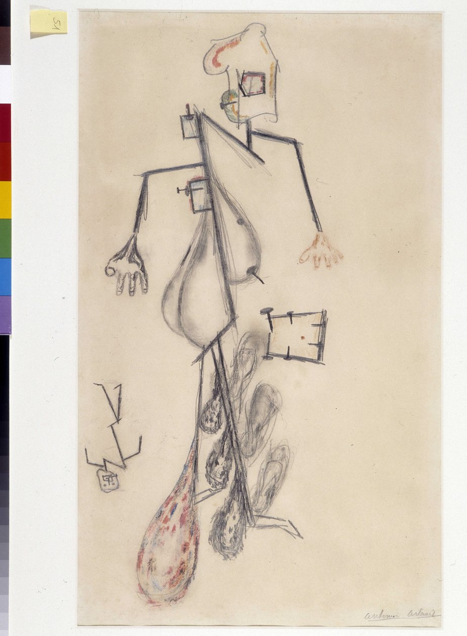 O homem e a sua dor de Antonin Artaud