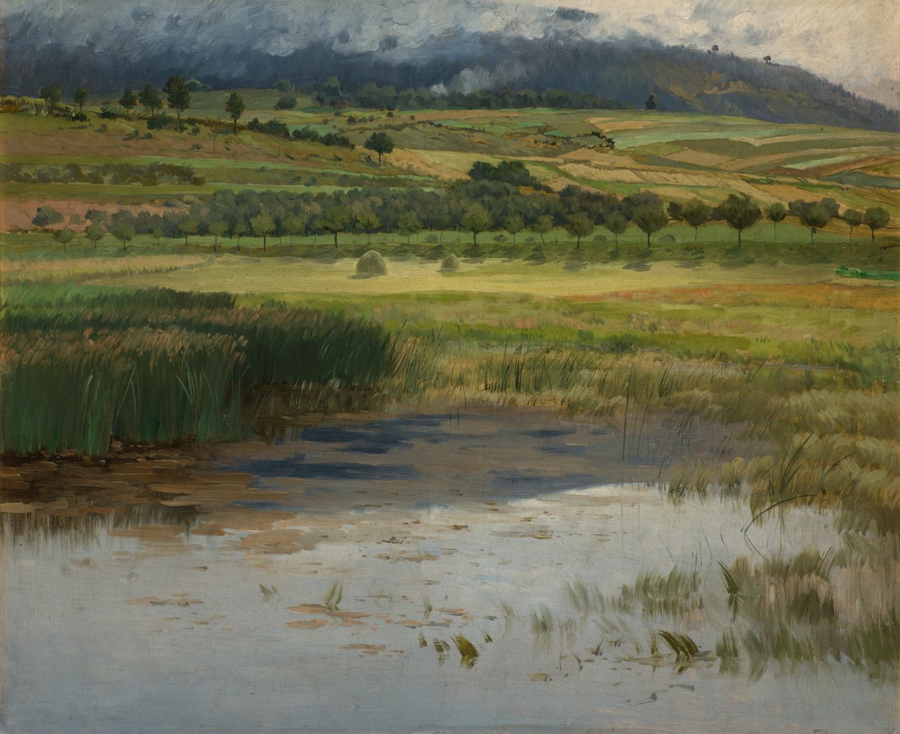 The Drowned “Lagoa, 1887 de Antonin Chittussi