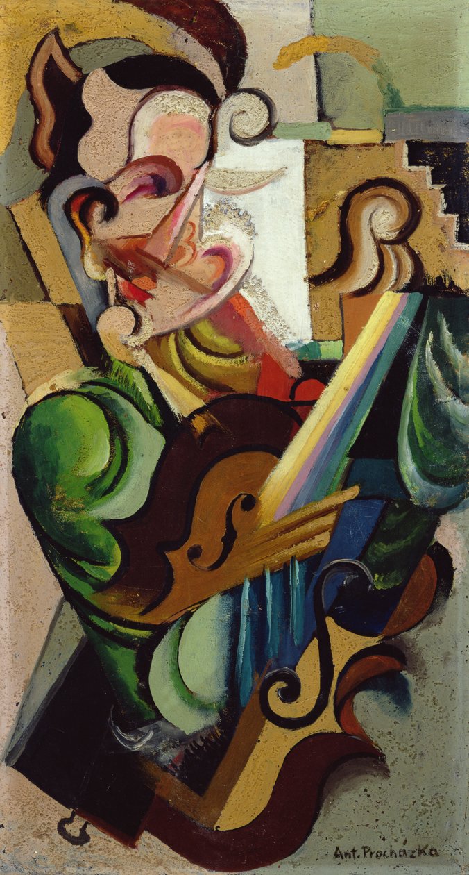 O violinista de Antonin Prochazka