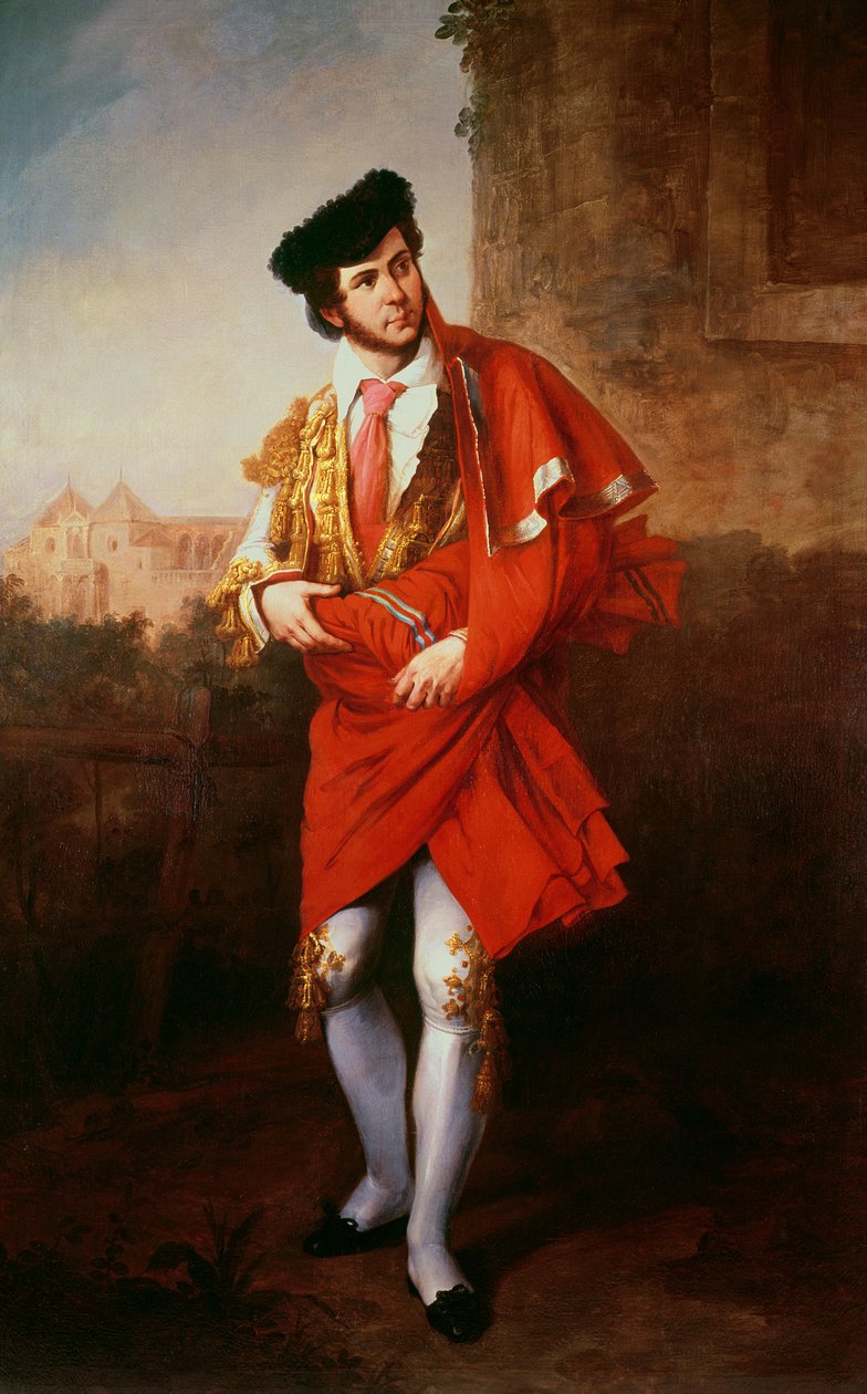 Retrato de um toureiro (ver 86510 para par) de Antonio Cabral Bejarano