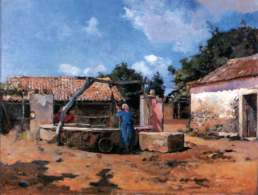 No tanque de Antonio Carvalho Silva de Porto