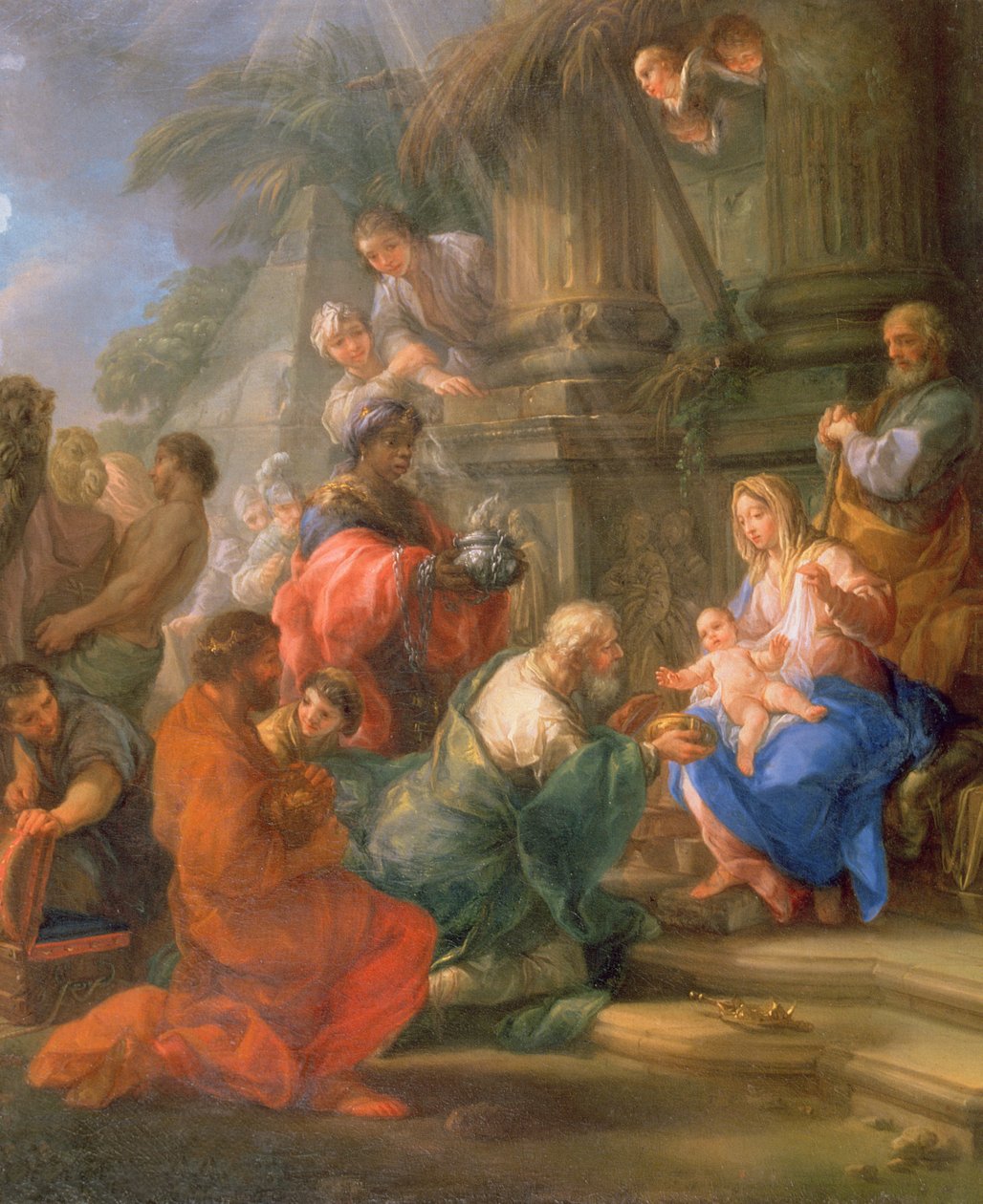 A Adoração dos Magos de Antonio Cavalucci
