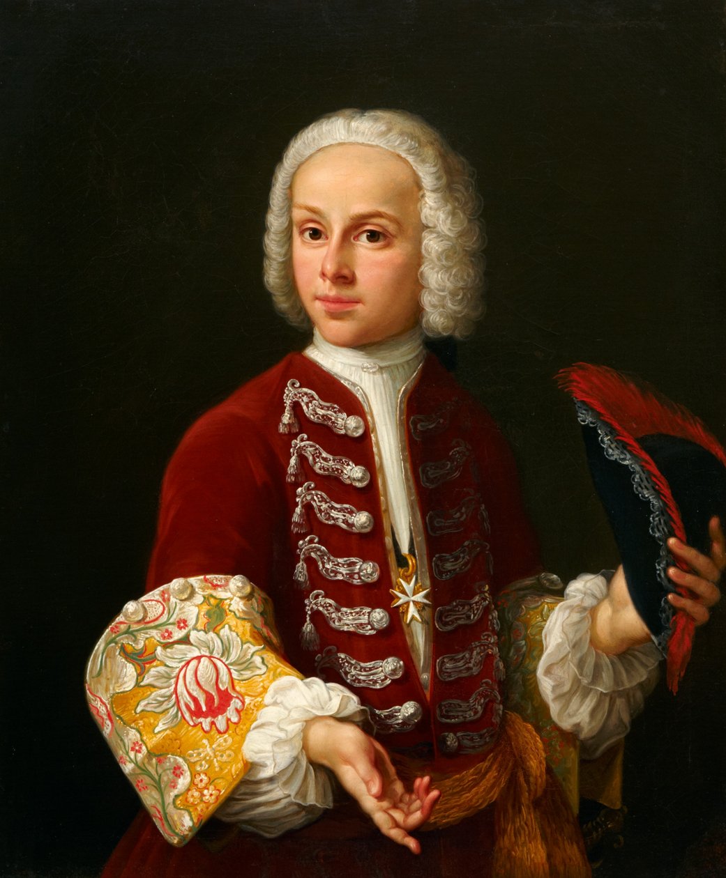 Cavaleiro Jovem da Ordem de São João, c.1730 de Antonio David