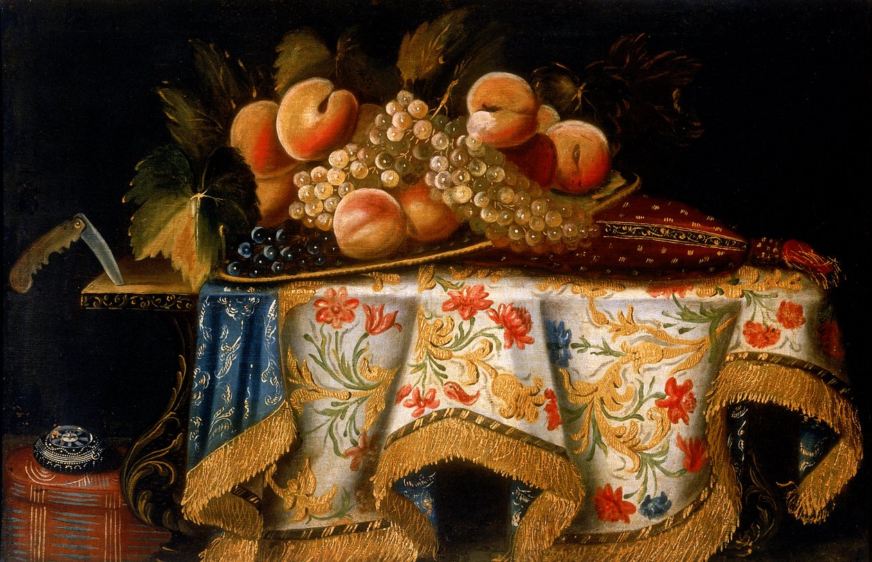 Ainda vida, c.1750 de Antonio Gianlisi