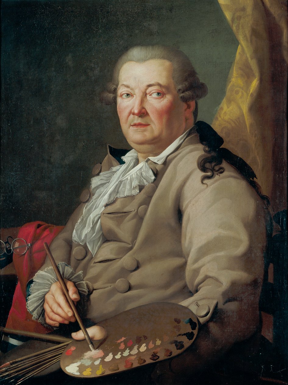 Auto-retrato de Antonio the Elder Gonzalez Velazquez