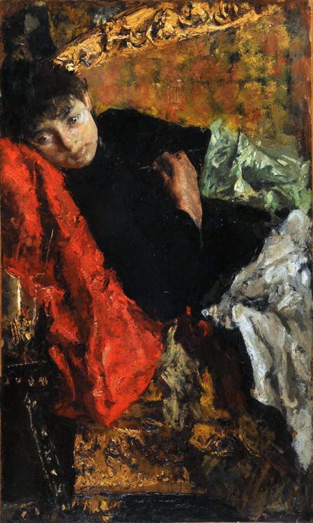 Pensativo de Antonio Mancini