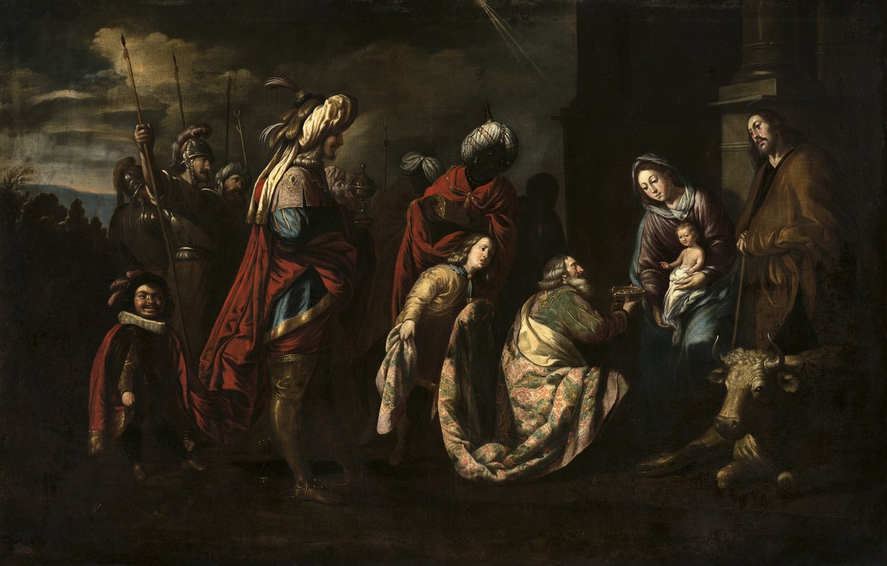 Adoração dos Magos de Antonio Palomino