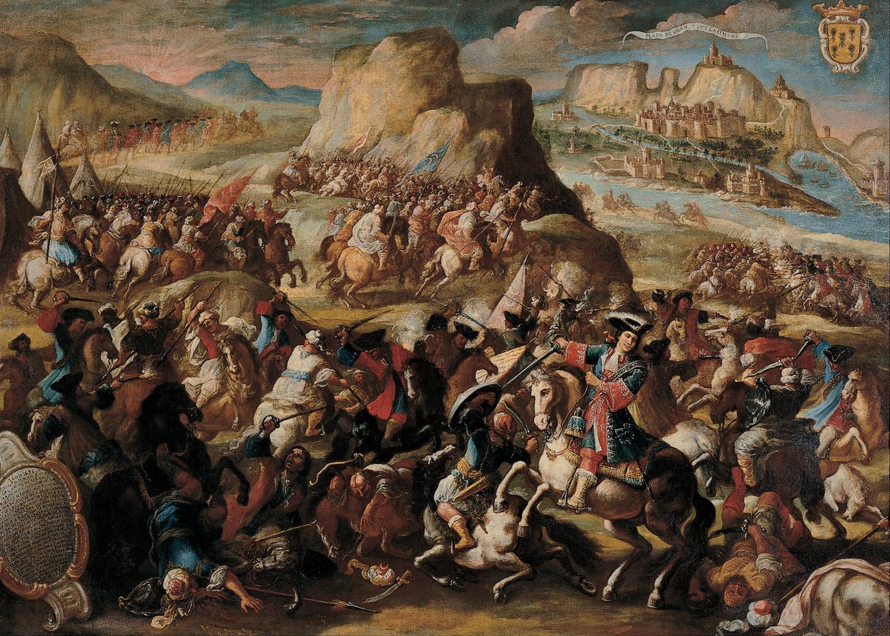 A Batalha de Oran de Antonio Palomino