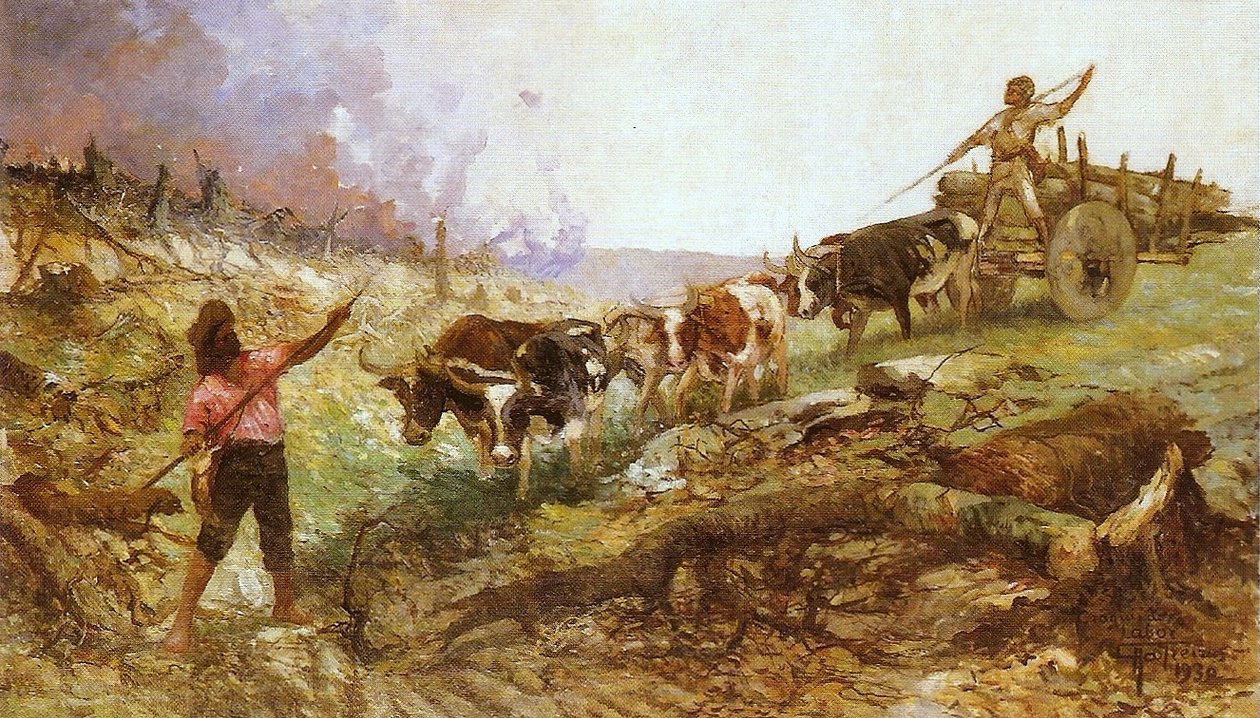  Croquis dO Laborn de Antonio Parreiras