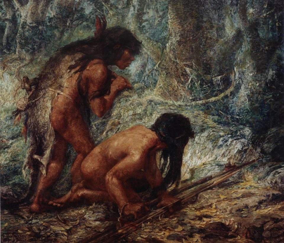 Homens primitivosPortugues: Primevosn de Antonio Parreiras