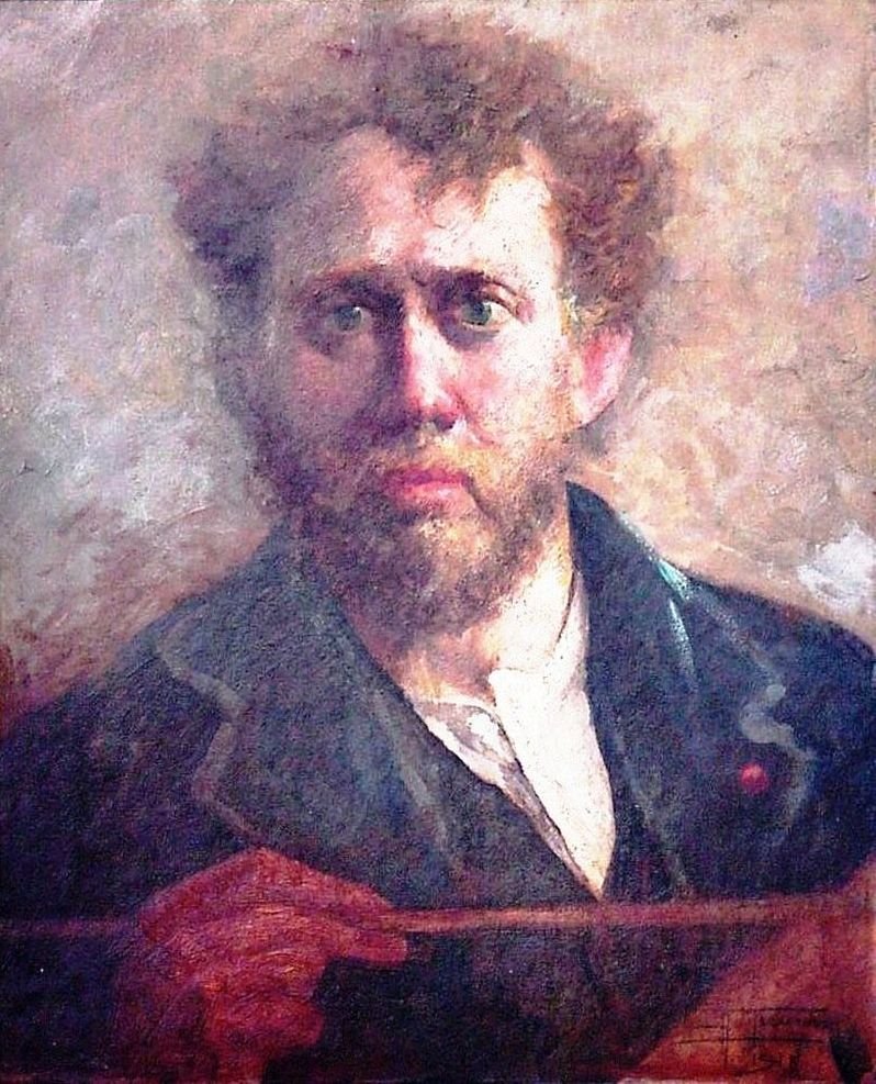 Um amigo retrato do pintor Numa Camille Ayrinhac de Antonio Parreiras