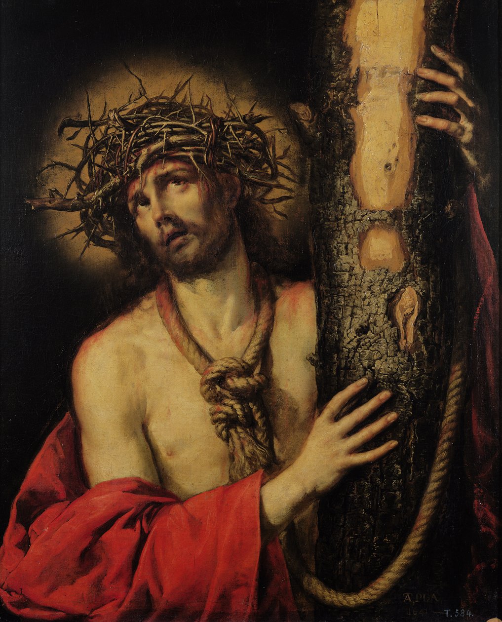 Cristo, o homem das dores, 1641 de Antonio Pereda y Salgado