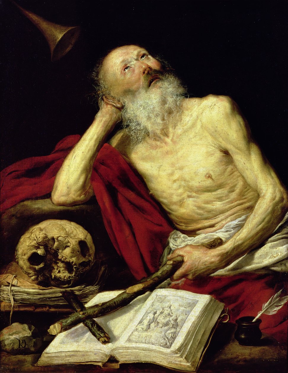 São Jerônimo, 1643 de Antonio Pereda y Salgado