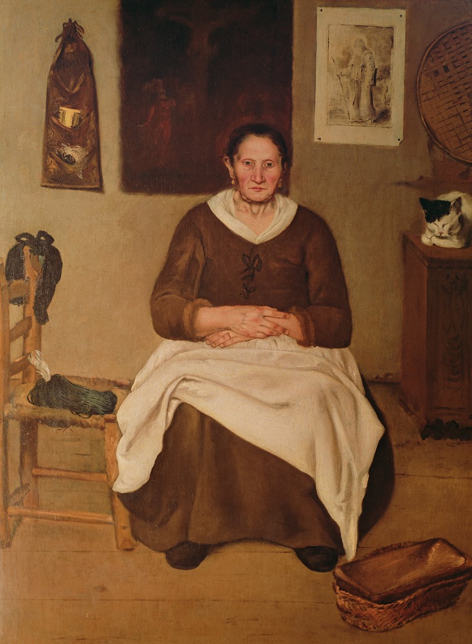 A mãe do artista de Antonio de Puga