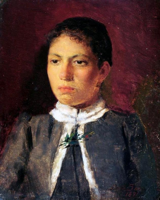 Retrato de uma mulher de Antonio Rafael Pinto Bandeira