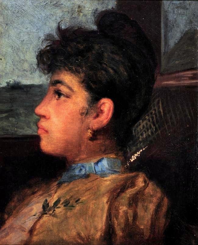 Perfil de uma mulher de Antonio Rafael Pinto Bandeira