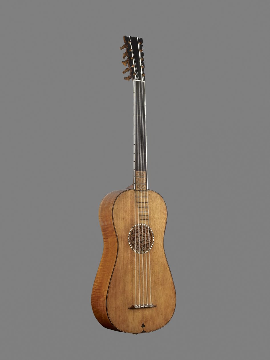 Guitarra, 1688 (pinheiro, maple) de Antonio Stradivari