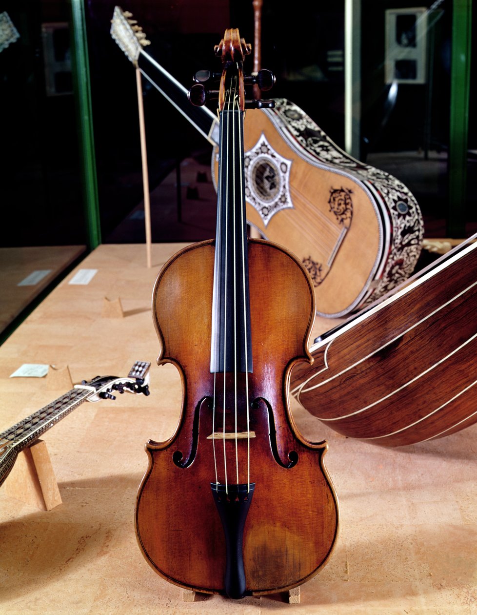 Violino, de Stradivari, Cremona, 1699 (foto; de Antonio Stradivari