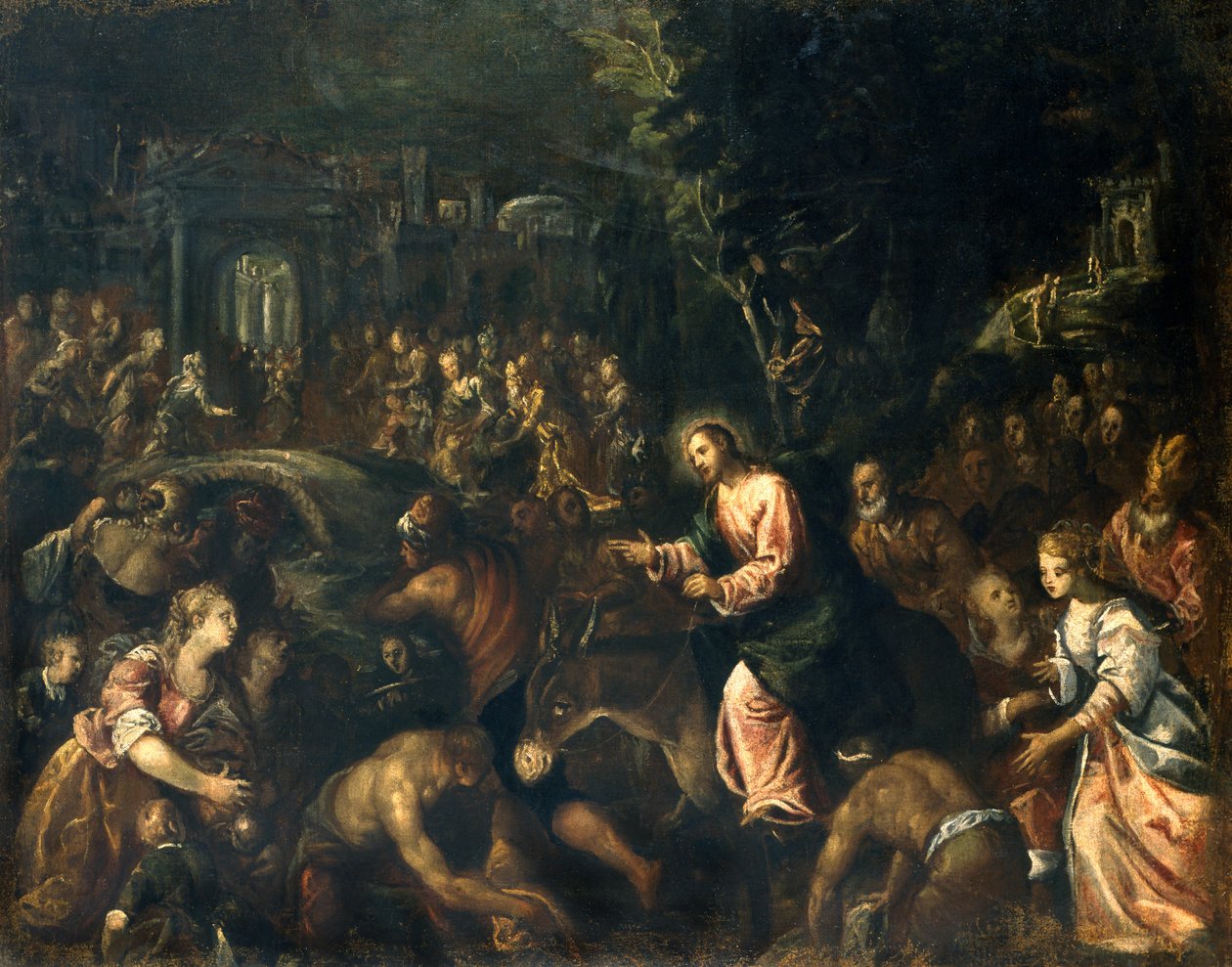 Entrada de Jesus em Jerusalém de Antonio Vicentino