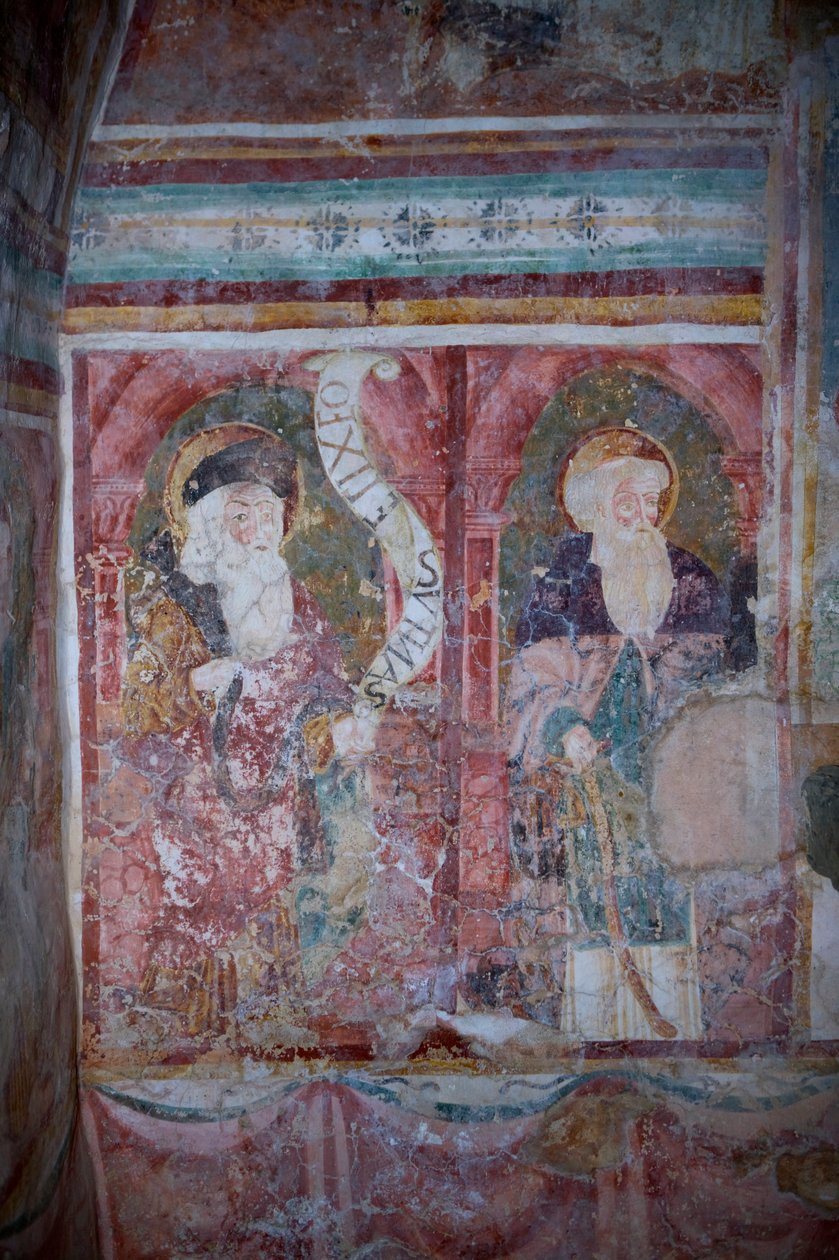 São Elias de Jerusalém e Santo Antônio Abade de Antonio da Padova