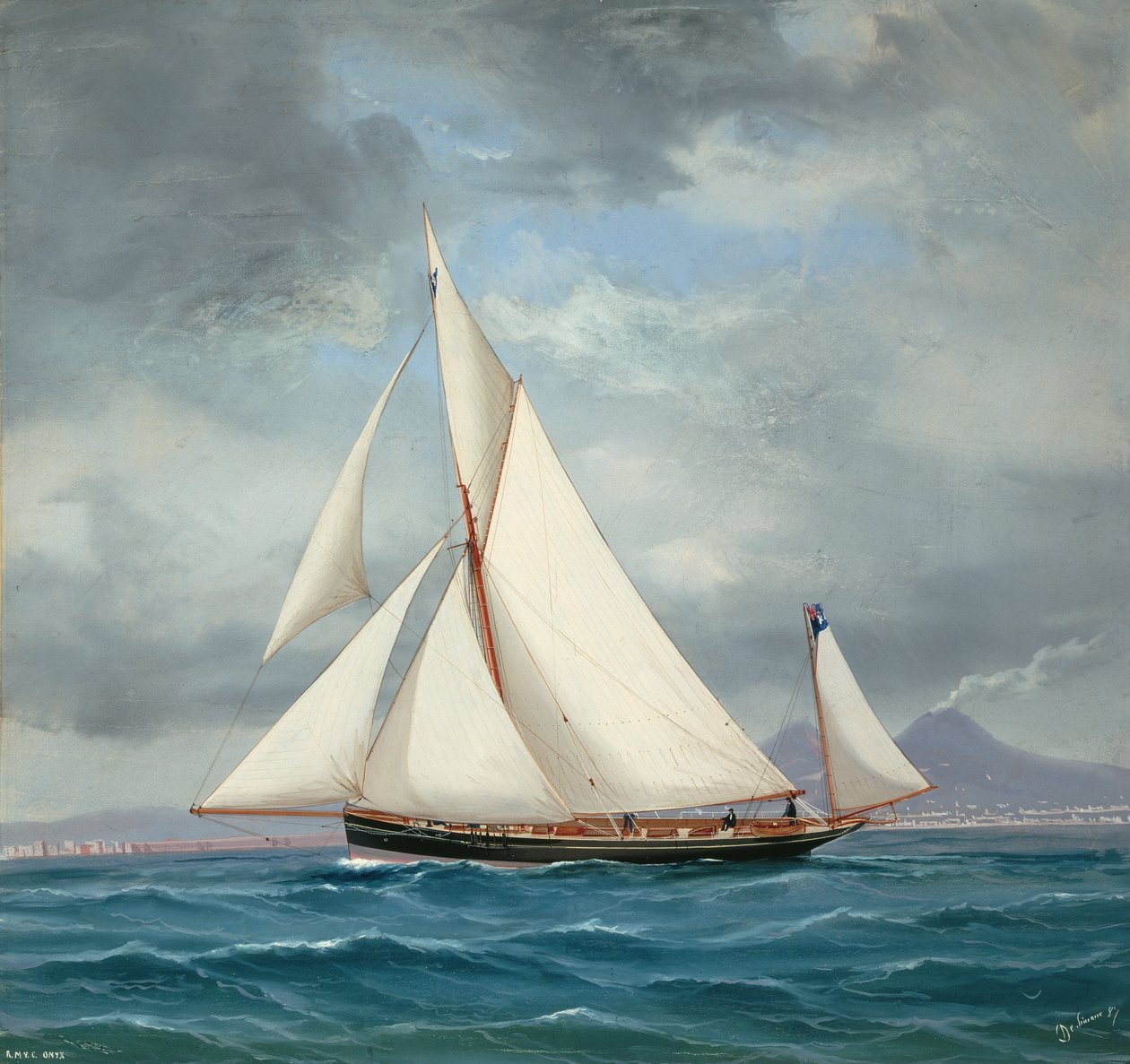 O YYL ONYX, 52 toneladas, 1889 de Antonio de Simone