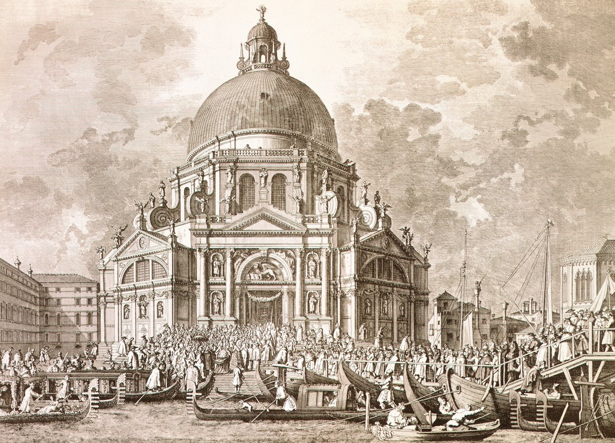 Festas Ducais, Doge e Signoria de Veneza na festa anual de Nossa Senhora da Saúde de Antonio (after) Canaletto