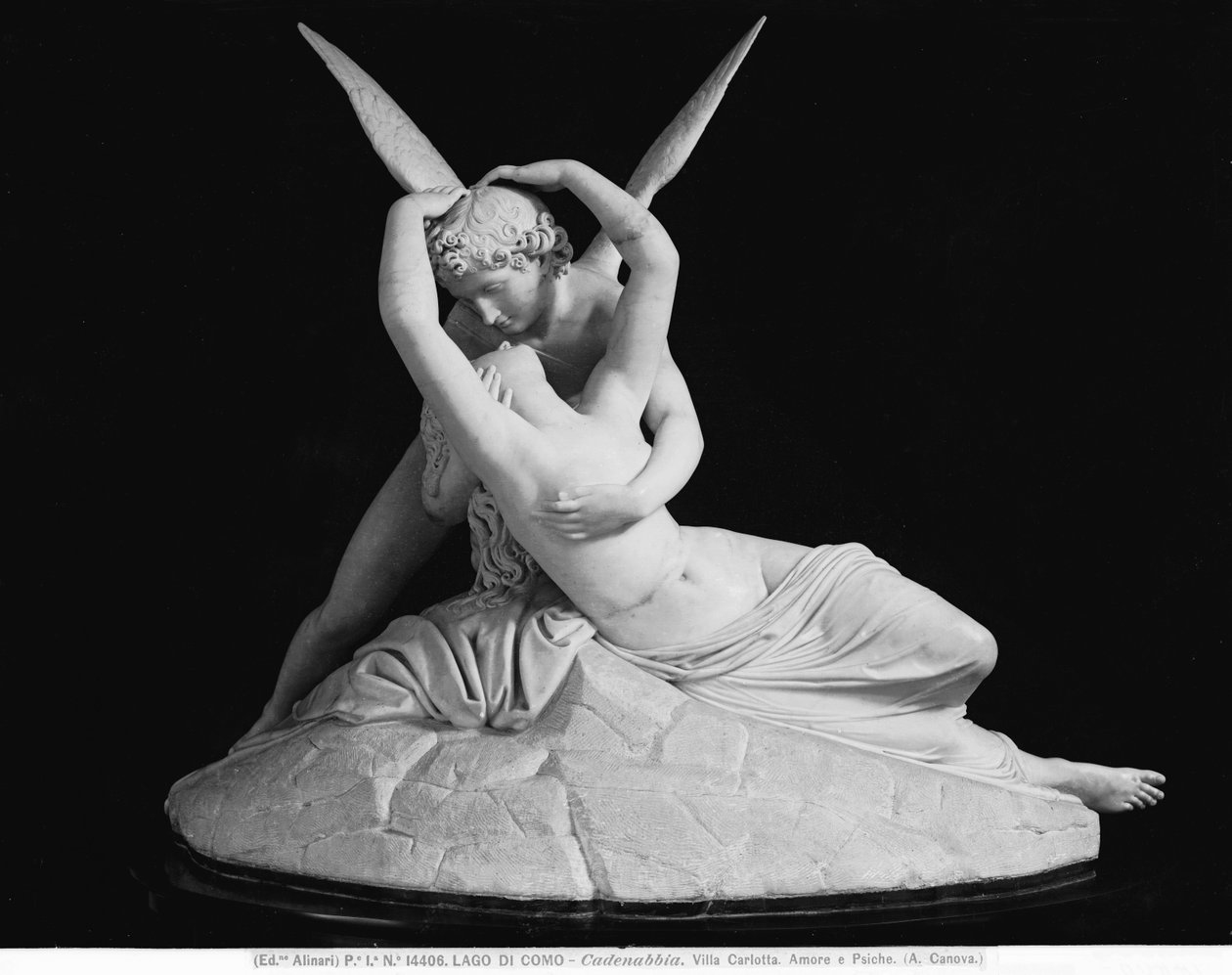 Amor e Psique, cópia por Adamo Tadolini de Antonio (after) Canova