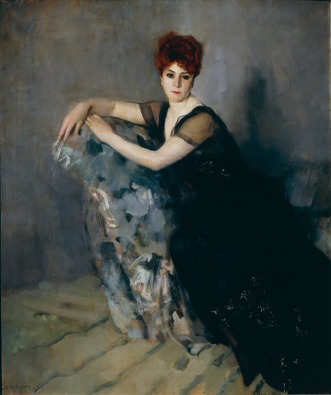 Senhora de Preto de Antonio Ambrogio Alciati