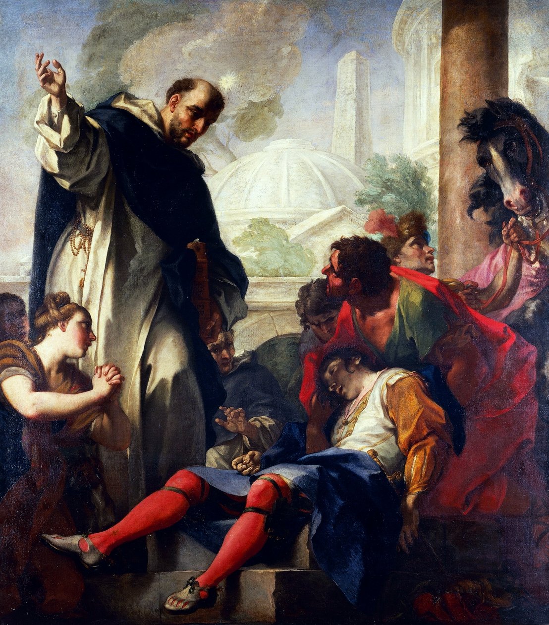 Italiano: Milagre de S. Domingos Milagre de S. Domingos de Antonio Balestra