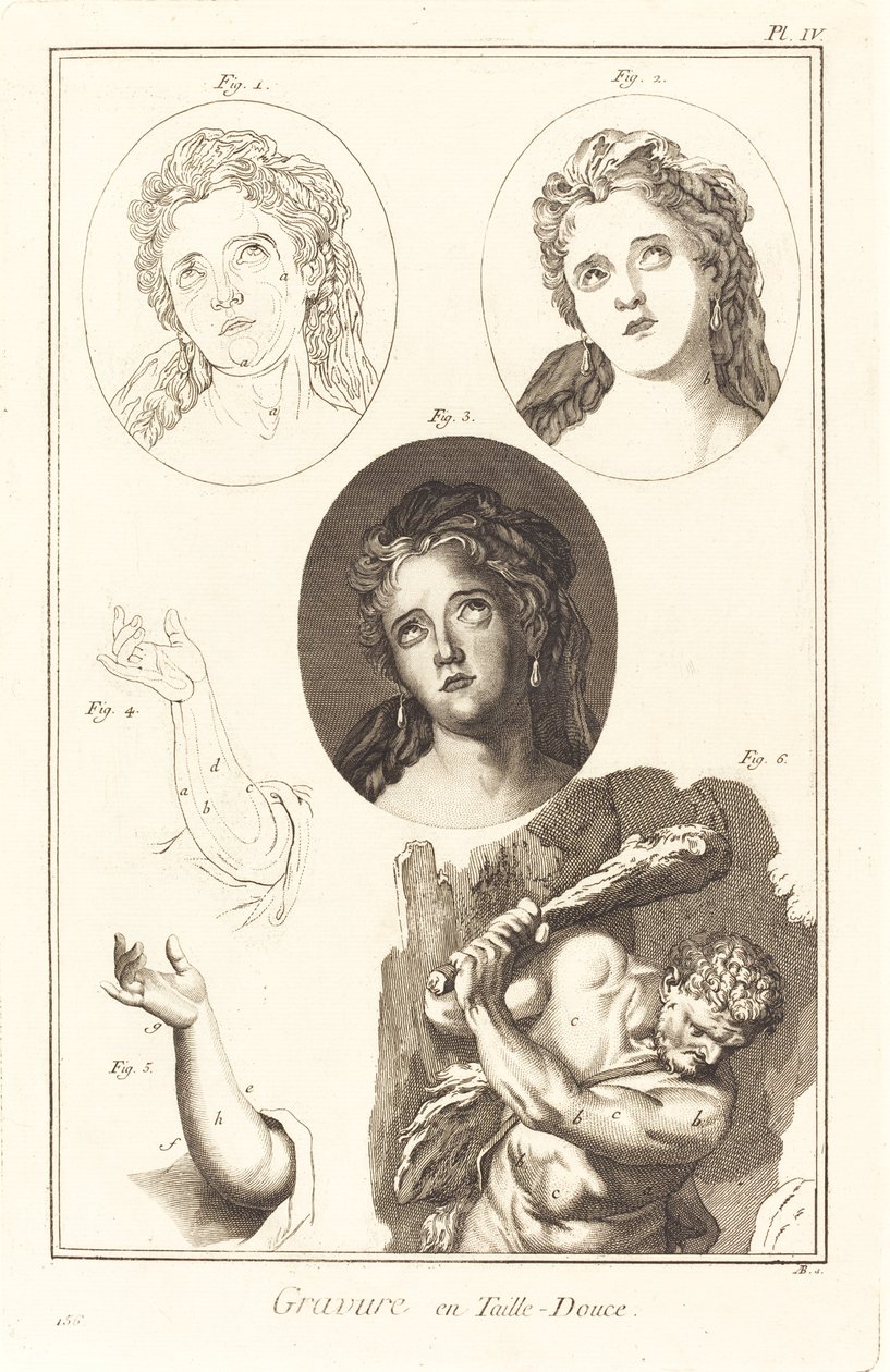 Gravura em entalhe: pl. 4 de Antonio Baratta