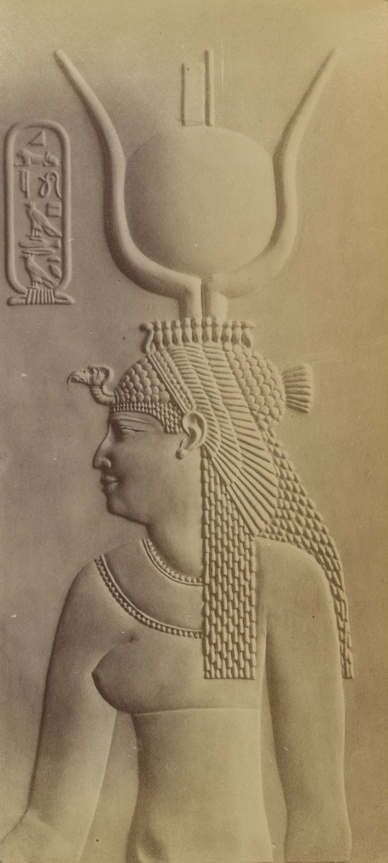 Cleópatra, Templo em Dendera de Antonio Beato