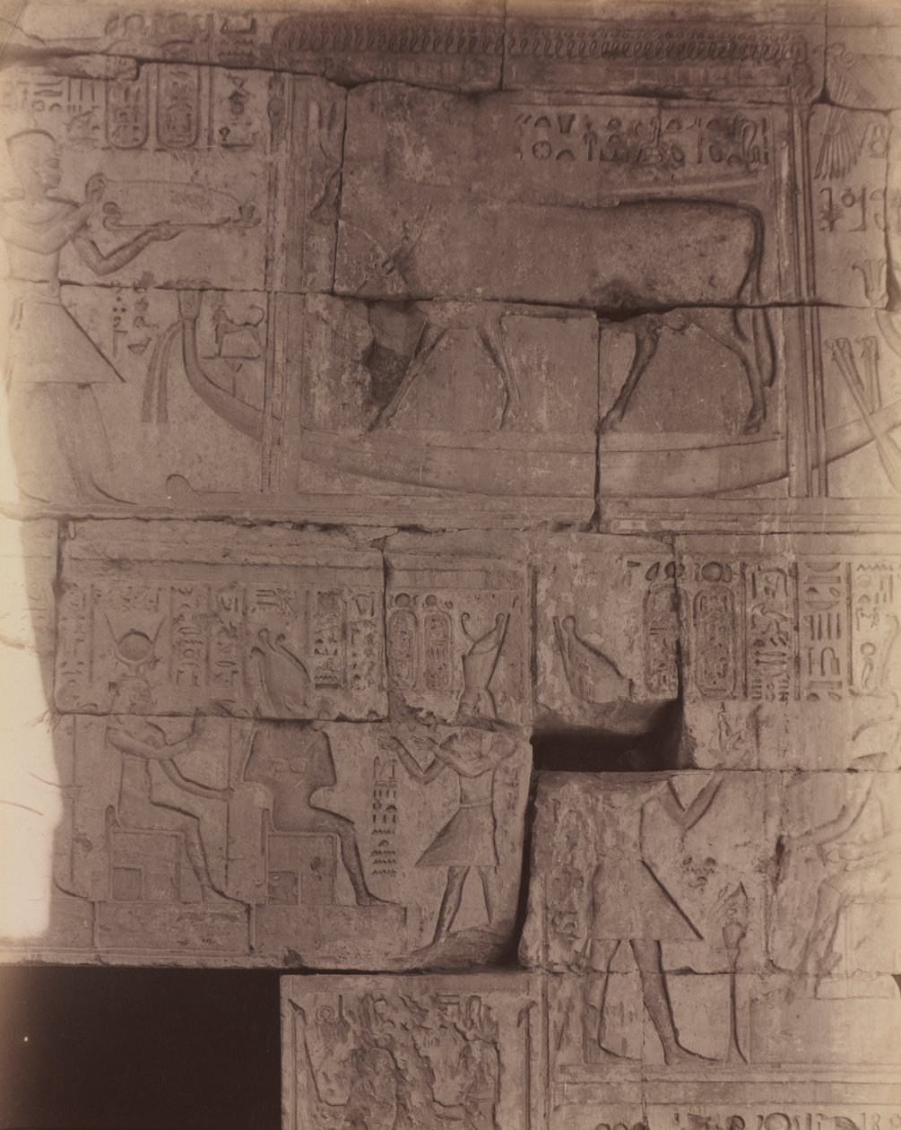Deir el-Medineh, Barca Sagrada de Antonio Beato