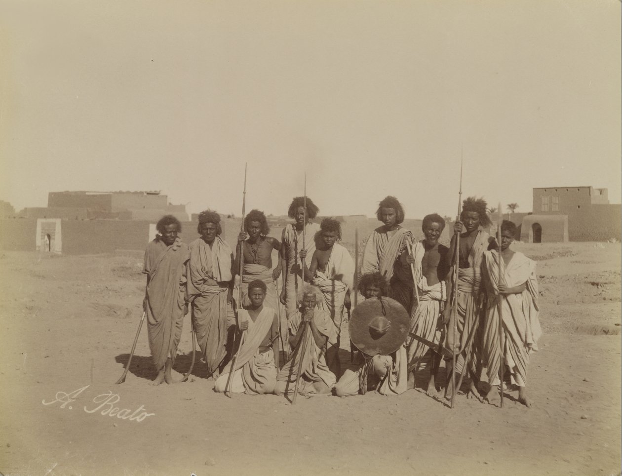 Les Isichariers, Egipto de Antonio Beato