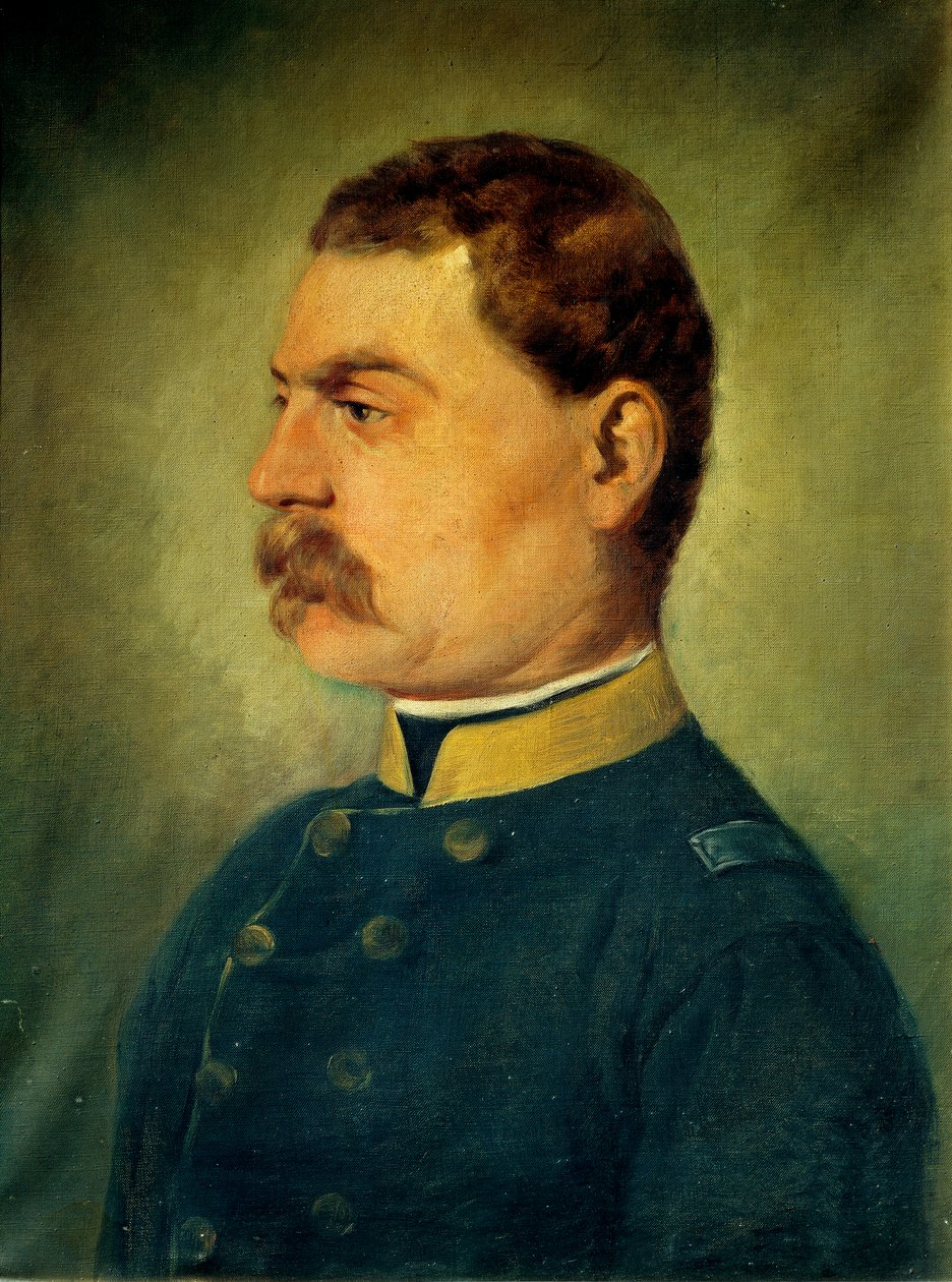 O Oficial (óleo sobre tela) de Antonio Bignoli