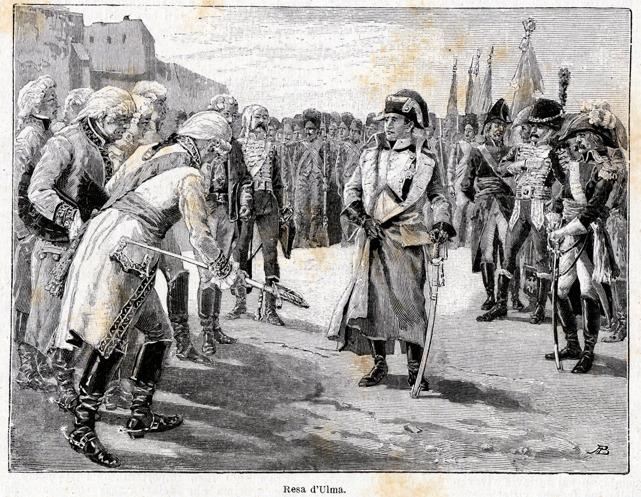 Napoleão Bonaparte, vitorioso na Batalha de Ulm, em 20 de Outubro de Antonio Bonamore