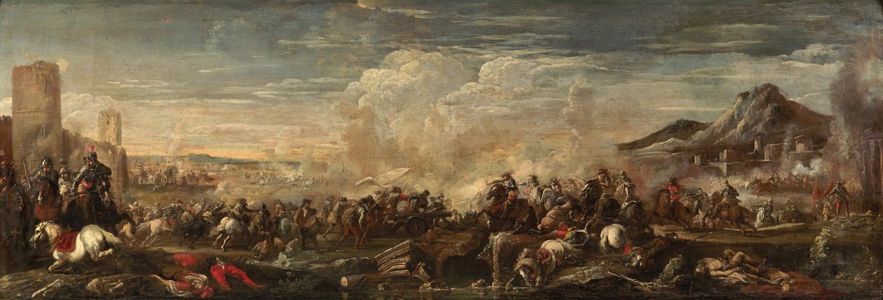 Cena de batalha de Antonio Calza