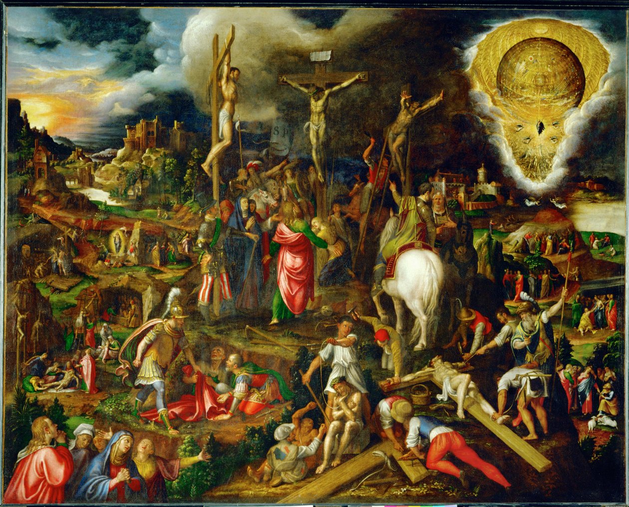 O mistério da paixão, da ressurreição e da ascensão de Cristo de Antonio Campi