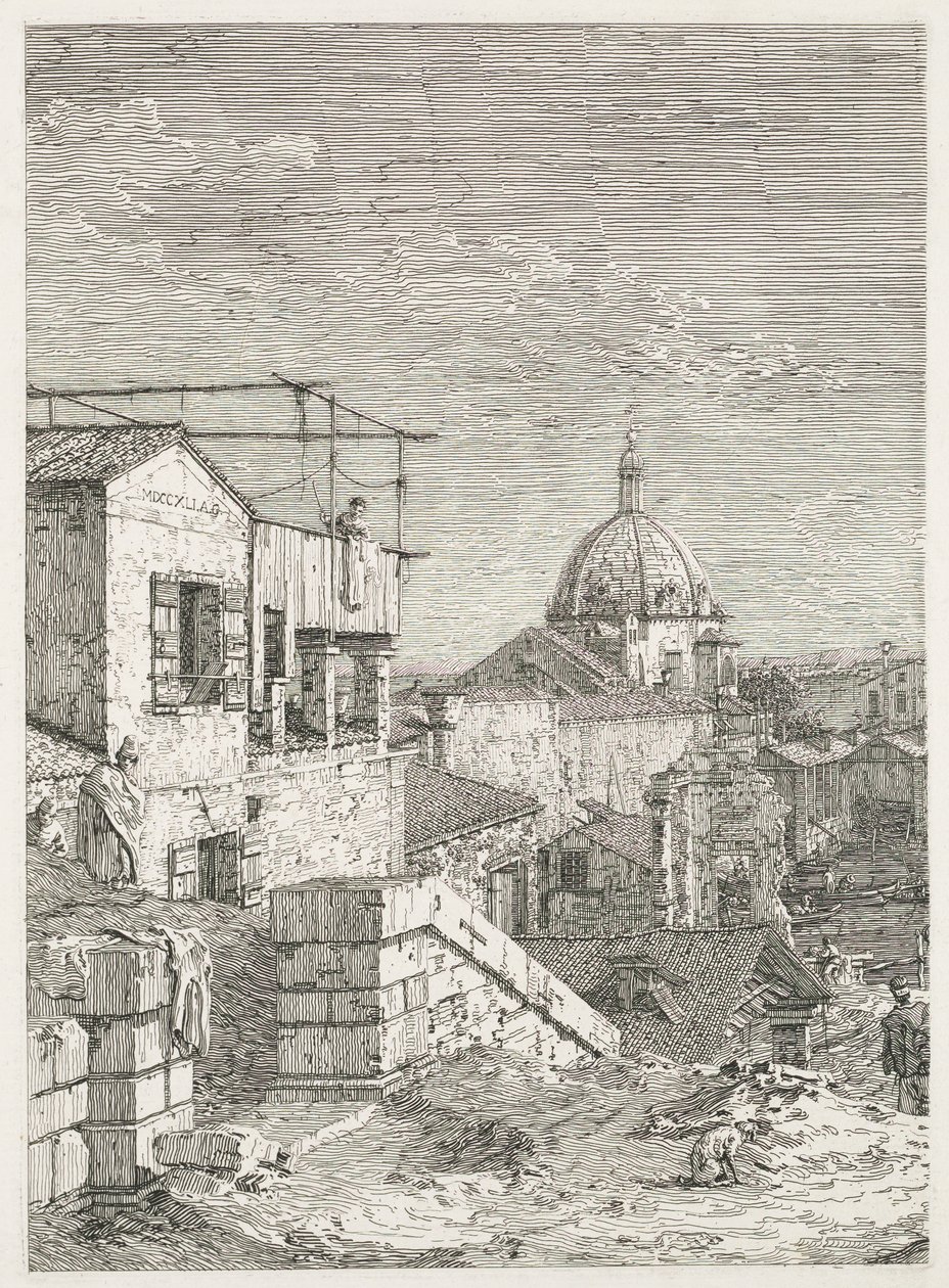 Visualizações: A Casa no registro de Antonio Canaletto