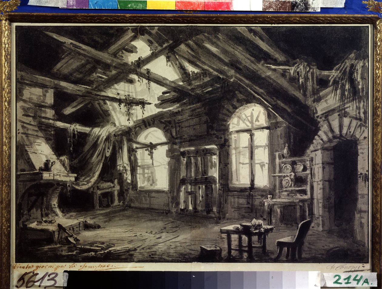 Scenographie pour "Trente ans, ou la vie d