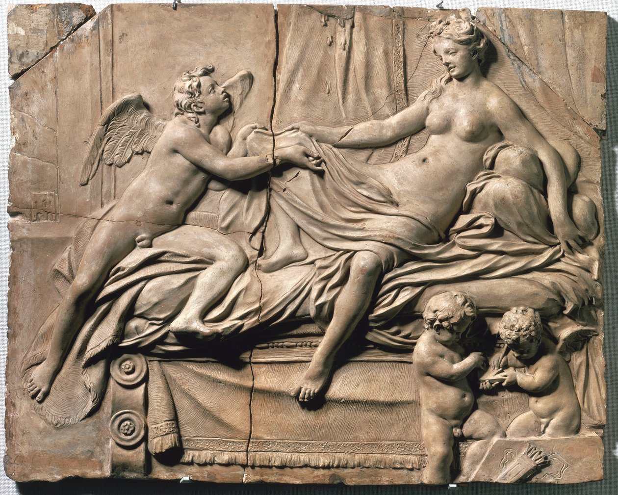 Danae de Correggio por Antonio Canova (1757-1822) de Antonio Canova