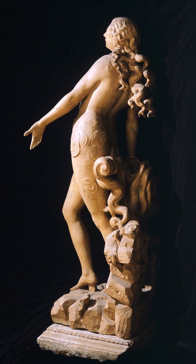Eurydice de Antonio Canova (1757-1822), escultura de pedra de Antonio Canova