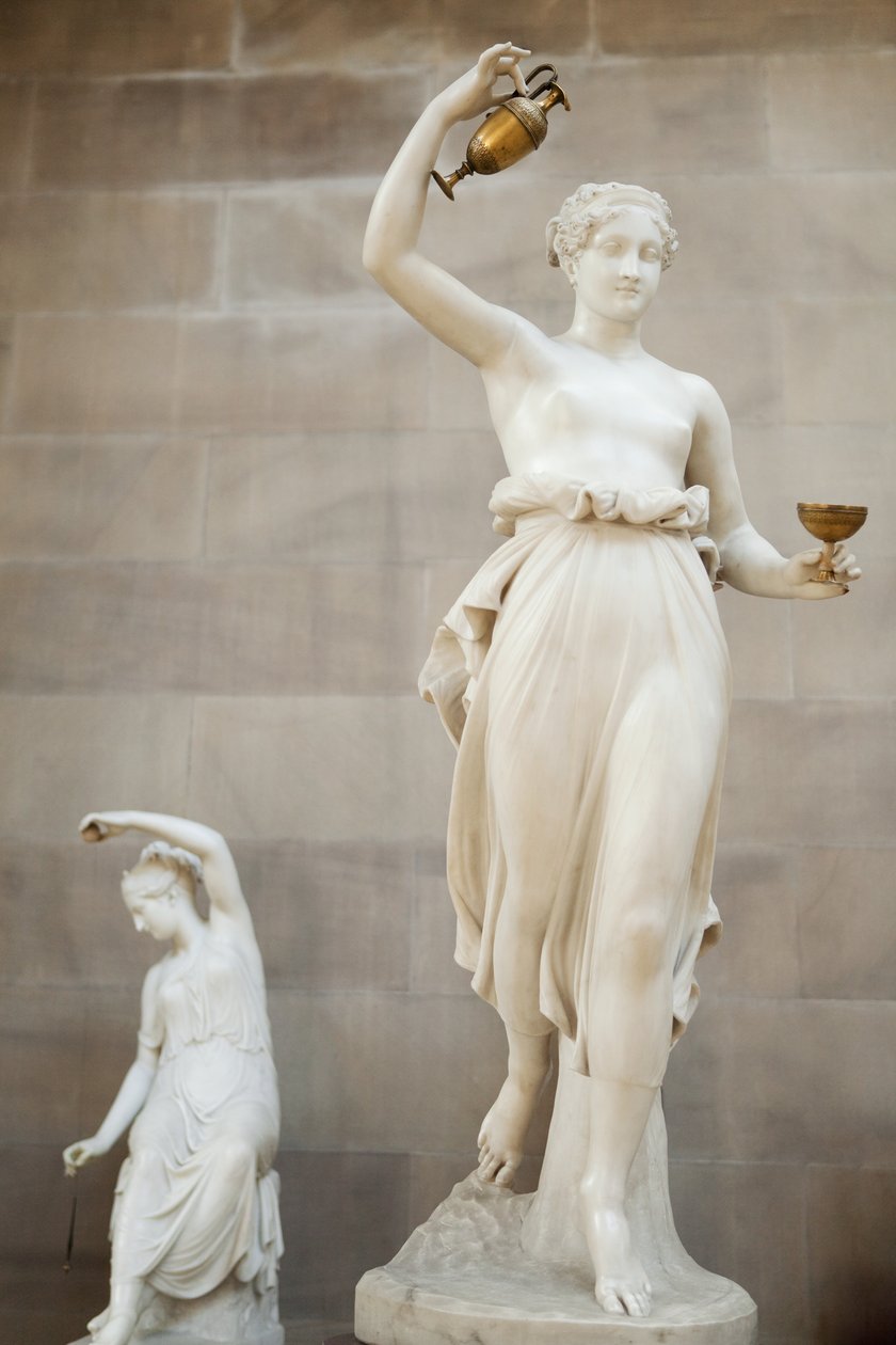 Hebe (mármore) de Antonio Canova
