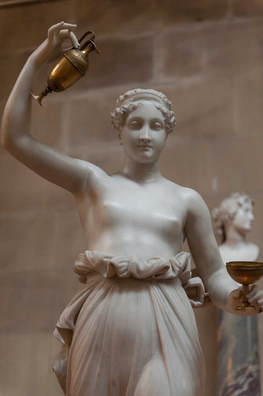 Hebe (mármore) de Antonio Canova