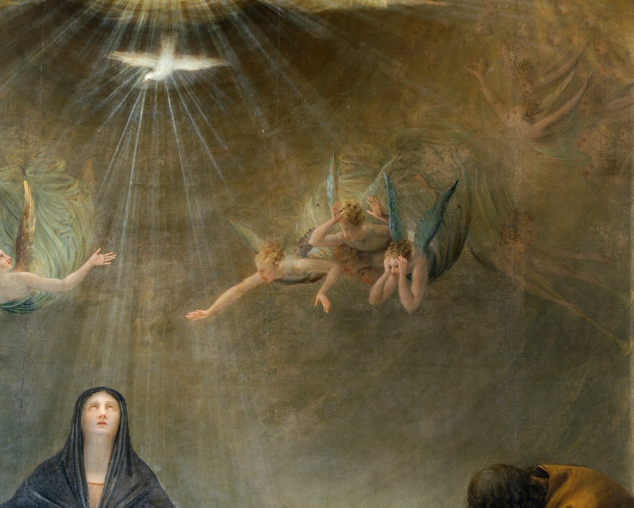 Lamentação sobre o Cristo Morto, de Antonio Canova, detalhe de Antonio Canova