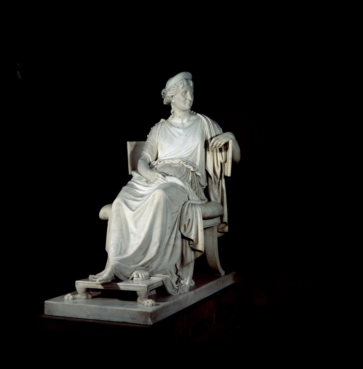 Letitia Ramolino Bonaparte, c.1804-07 (mármore) de Antonio Canova