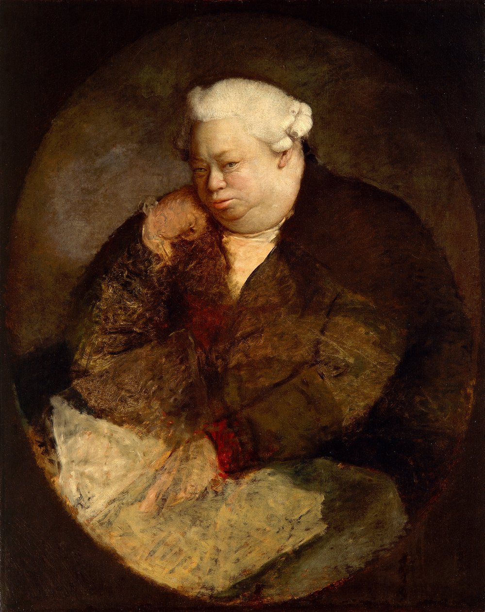 Retrato de Amedeo Swayer de Antonio Canova (1757-1822) Óleo sobre tela de Antonio Canova