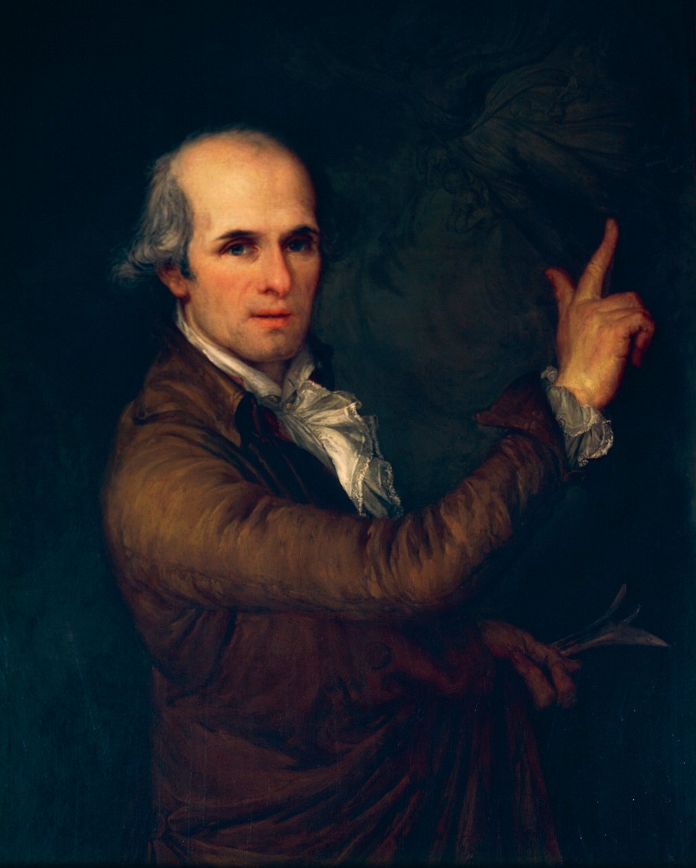 Auto-retrato de Antonio Canova (1757-1822) de Antonio Canova