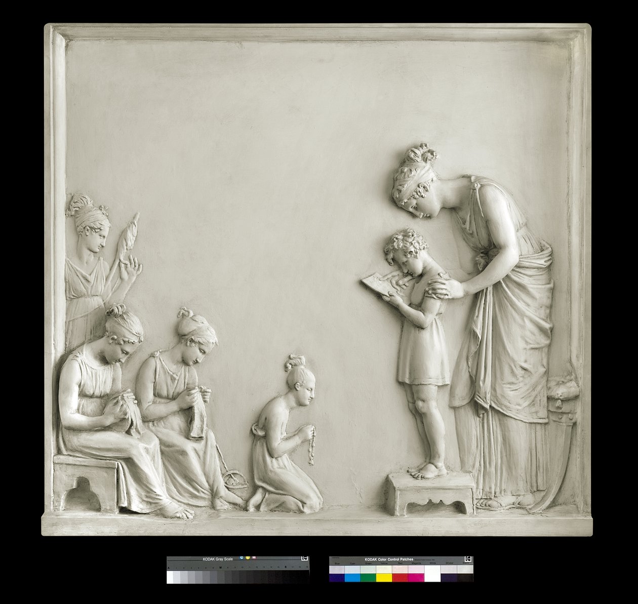 Ensino, 1795 (gesso) de Antonio Canova