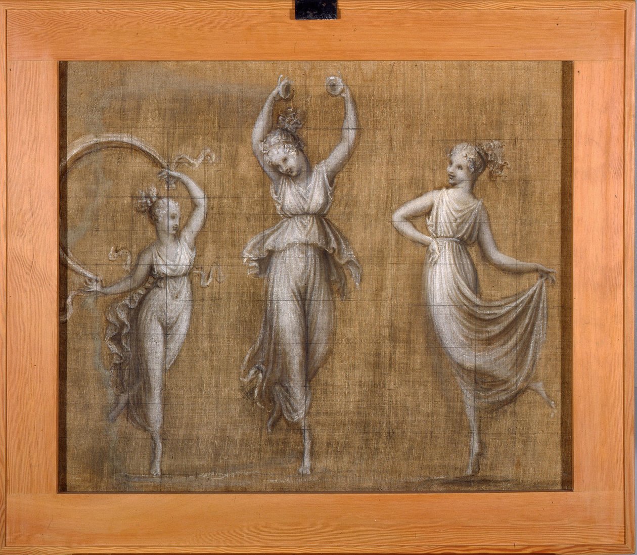 Três dançarinos de Antonio Canova